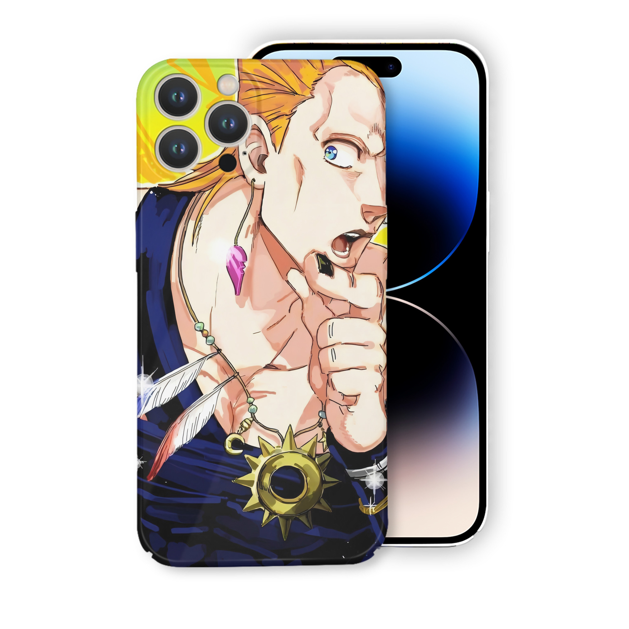 （画像用） ジョジョの奇妙な冒険 JoJo's Bizarre Adventure 【iPhone 14シリーズ対応】ハードケース